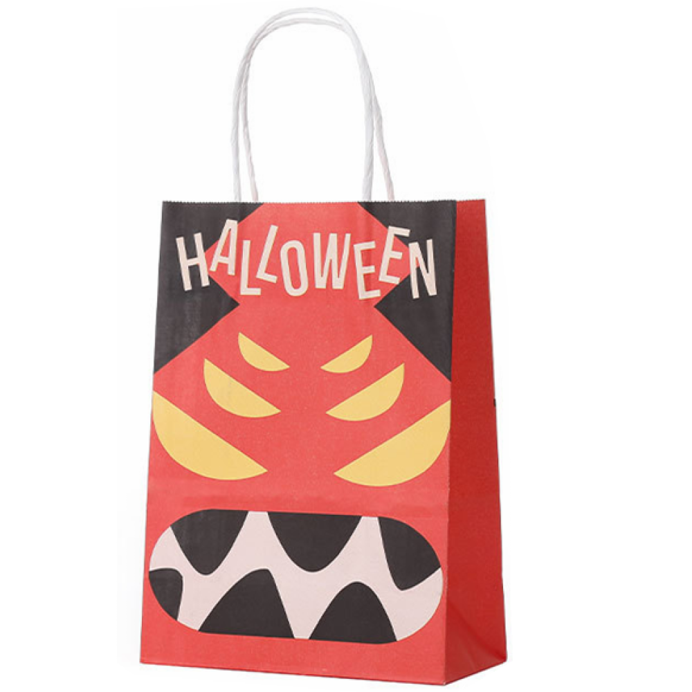 Halloween Treat Bags | Degradable Kraft Bag